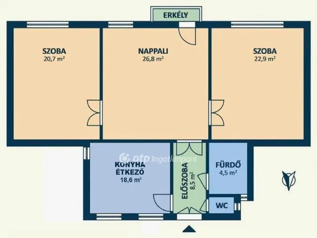 Eladó lakás Budapest VIII. kerület 100 nm