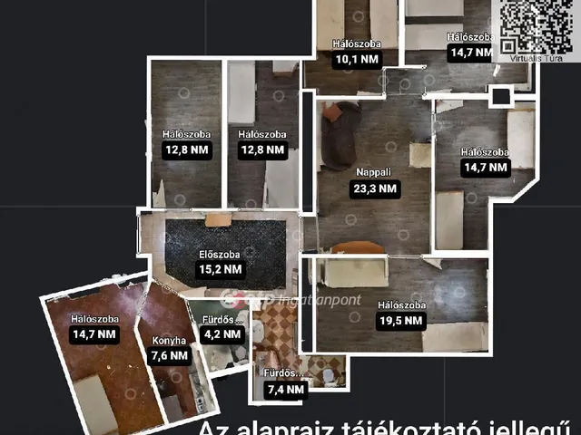 Eladó lakás Budapest VIII. kerület 157 nm