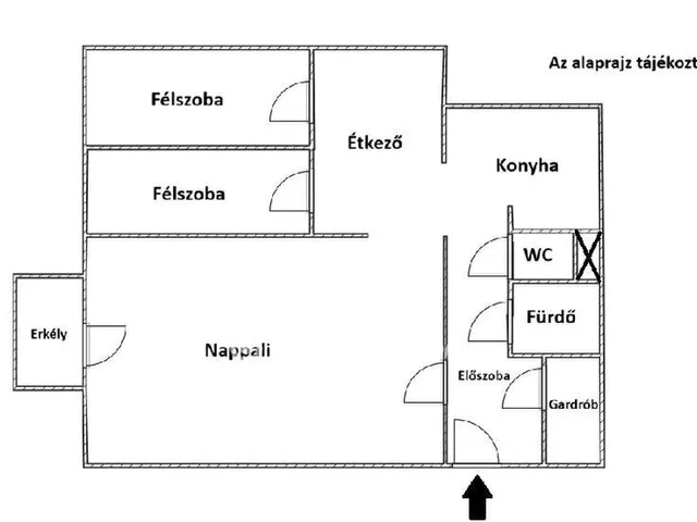 Eladó lakás Budapest XVII. kerület 58 nm