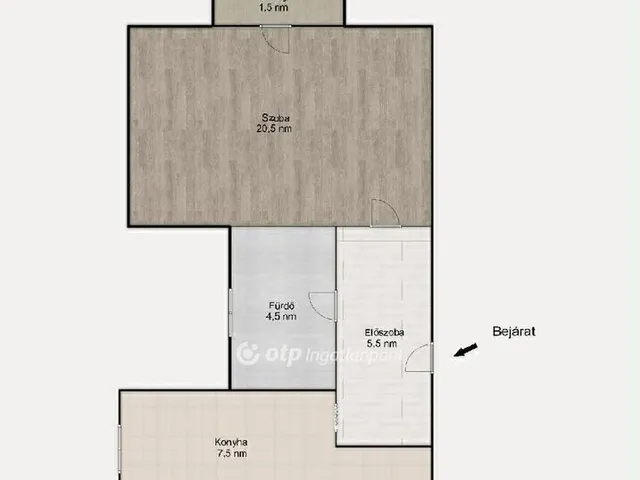 Eladó lakás Budapest XIV. kerület 38 nm