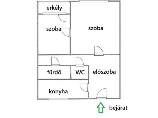 Eladó lakás Budapest XIII. kerület, Angyalföld 50 nm
