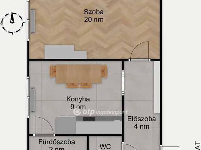 Eladó lakás Budapest XIV. kerület, Nagyzugló 36 nm