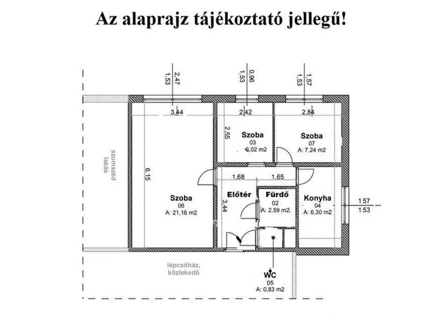 Eladó lakás Budapest XI. kerület, Kelenföld 51 nm