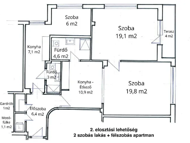 Eladó lakás Budapest I. kerület 79 nm