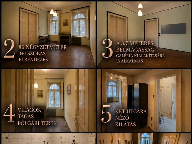 Eladó lakás Budapest VI. kerület 86 nm
