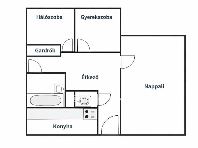 Eladó lakás Budapest XVI. kerület 56 nm
