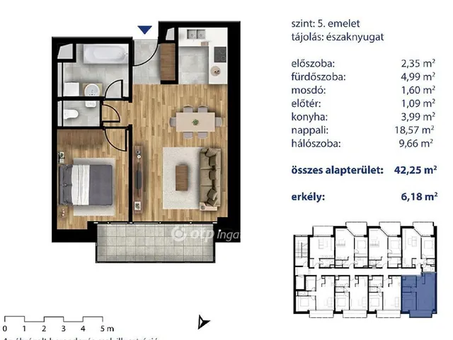 Eladó lakás Budapest VIII. kerület 42 nm
