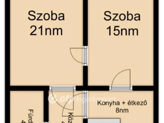 Eladó lakás Budapest XIX. kerület, Wekerletelep 53 nm