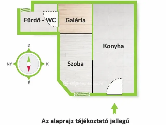 Eladó lakás Budapest VIII. kerület 30 nm