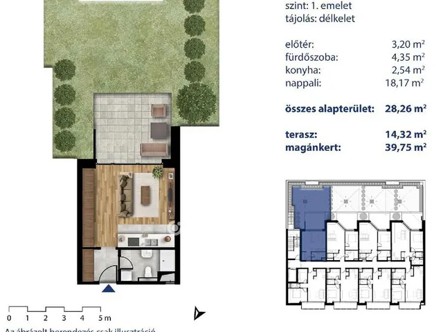 Eladó lakás Budapest VIII. kerület 28 nm
