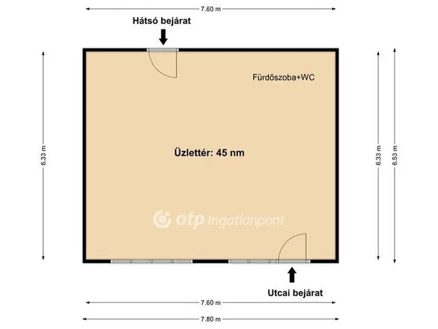 Eladó lakás Budapest VIII. kerület, Józsefváros 45 nm