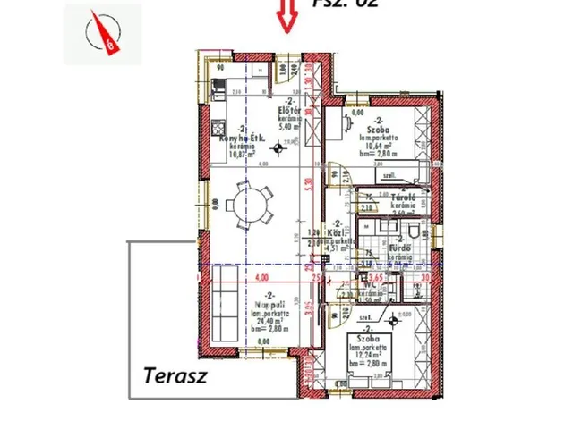 Eladó lakás Mende 78 nm