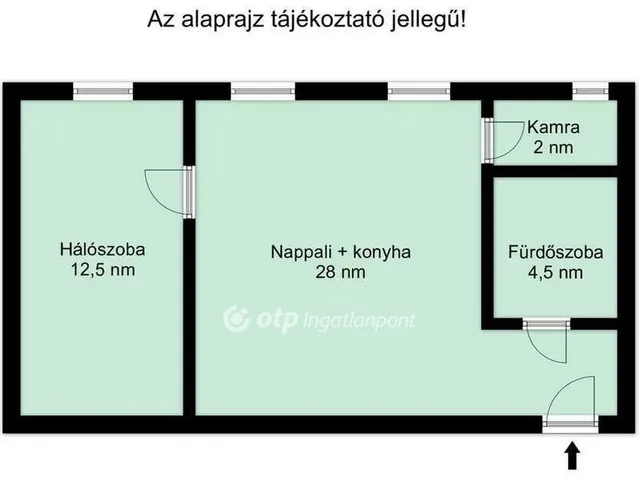 Kiadó lakás Budapest I. kerület, Tabán 47 nm