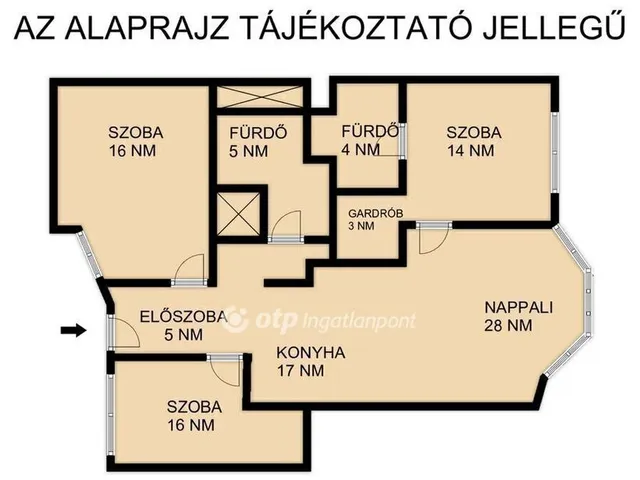 Eladó lakás Budapest I. kerület 101 nm