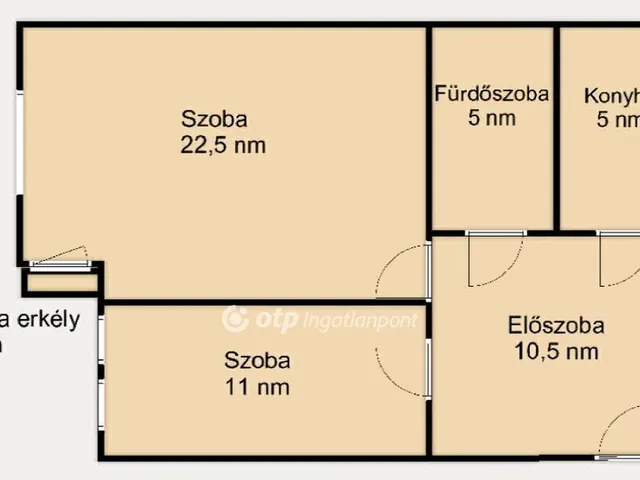 Eladó lakás Budapest VII. kerület 54 nm