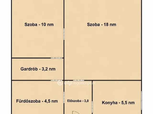 Eladó lakás Budapest XV. kerület 45 nm