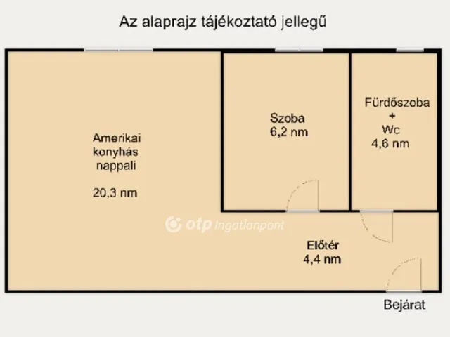 Eladó lakás Budapest XIII. kerület 35 nm