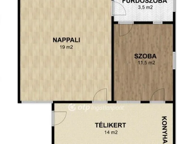 Eladó lakás Budapest IV. kerület 33 nm