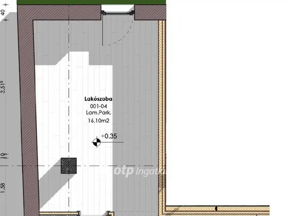 Eladó lakás Budapest IX. kerület 26 nm