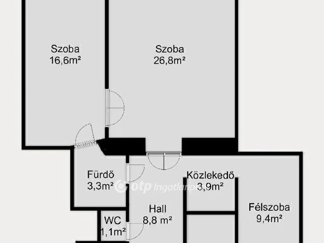 Eladó lakás Budapest VII. kerület 76 nm