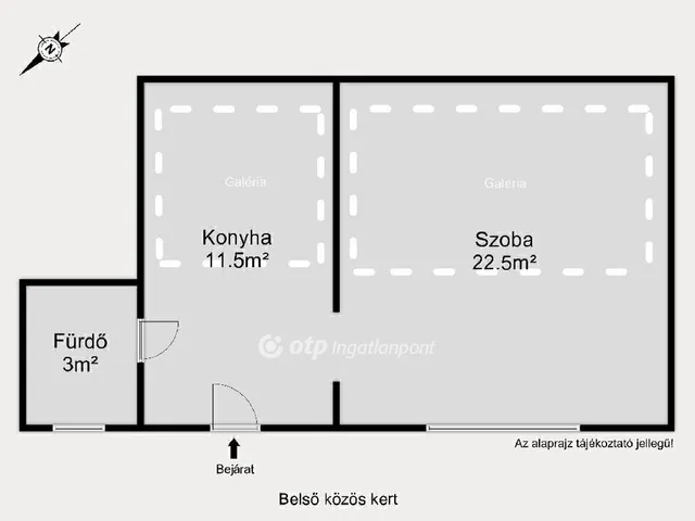 Eladó lakás Budapest XIII. kerület 37 nm