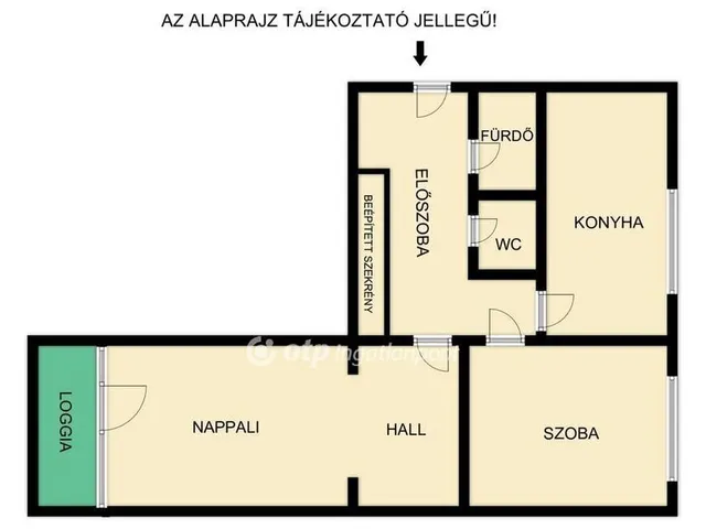 Eladó lakás Budapest XI. kerület 55 nm