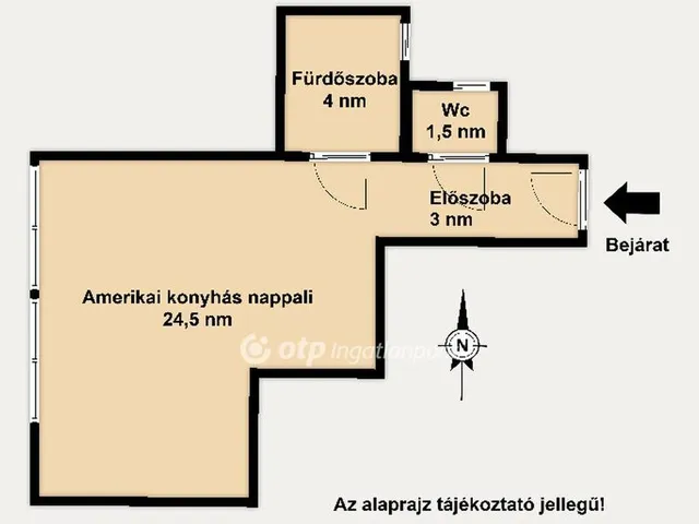 Eladó lakás Budapest XI. kerület, Szentimreváros 33 nm