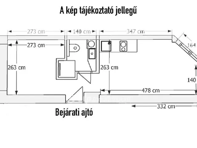 Eladó lakás Budapest VII. kerület, Belső-Erzsébetváros 26 nm