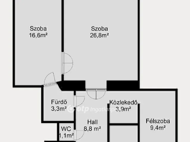 Eladó lakás Budapest VII. kerület 76 nm
