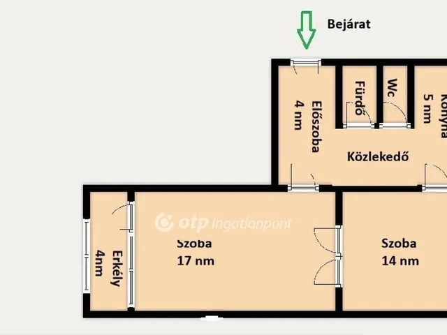 Eladó lakás Budaörs 48 nm