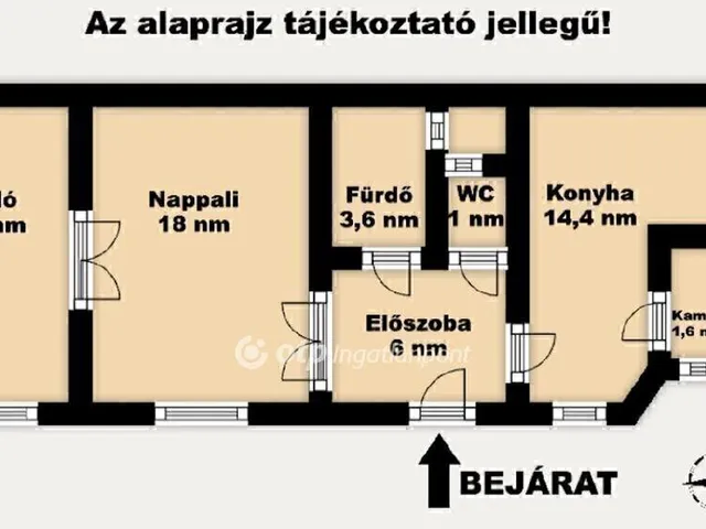 Eladó lakás Budapest XII. kerület 58 nm