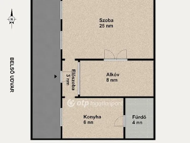 Eladó lakás Budapest I. kerület 46 nm