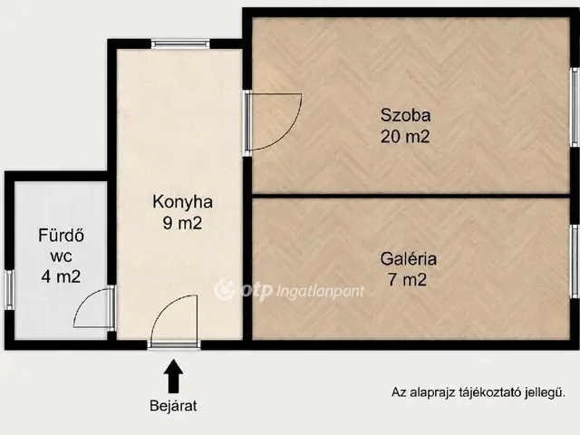 Eladó lakás Budapest VIII. kerület, Tisztviselőtelep 33 nm