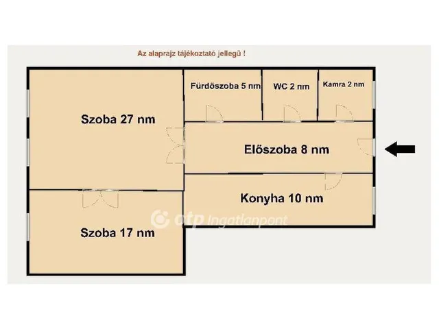 Eladó lakás Budapest VI. kerület 71 nm