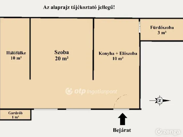 Eladó lakás Budapest VIII. kerület 49 nm