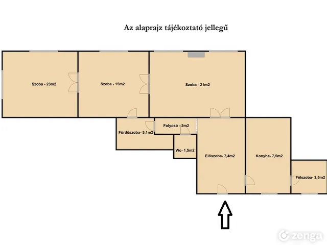 Eladó lakás Budapest VI. kerület, Diplomatanegyed 86 nm