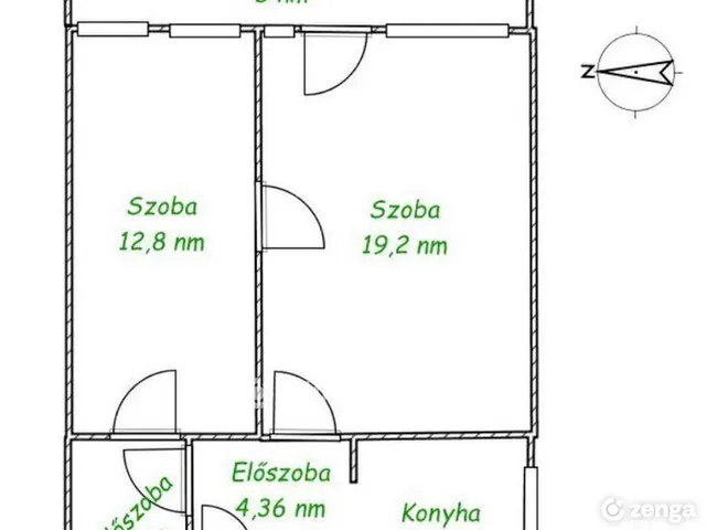 Eladó lakás Budapest XVII. kerület, Rákoskeresztúr 49 nm