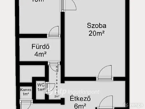 Eladó lakás Budapest IX. kerület 60 nm