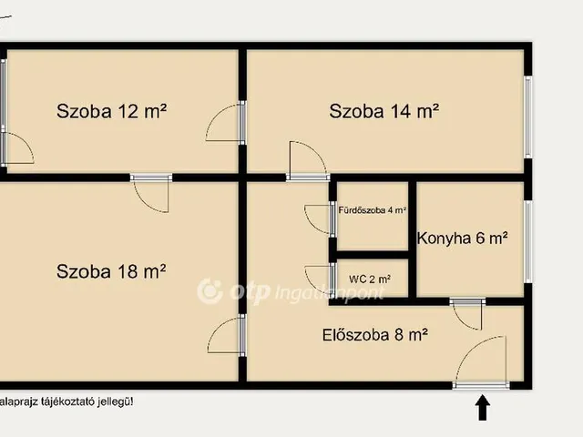 Eladó lakás Budapest VIII. kerület 64 nm