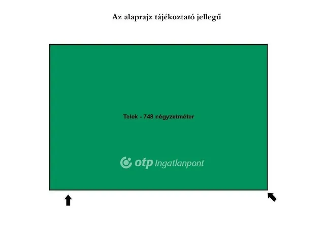 Eladó telek Szigetszentmiklós 748 nm