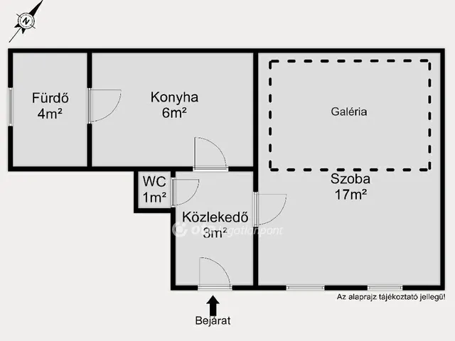 Eladó lakás Budapest VII. kerület 31 nm