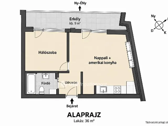 Eladó lakás Budapest XIII. kerület 40 nm