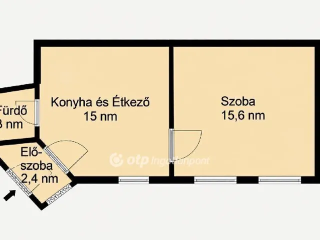 Eladó lakás Budapest VIII. kerület, Palotanegyed 36 nm