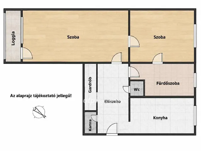 Eladó lakás Budapest XXII. kerület 55 nm