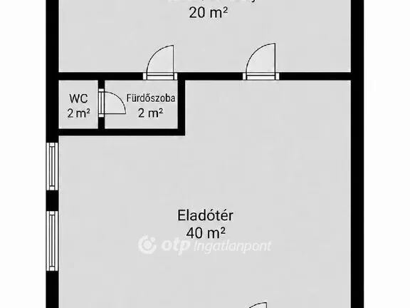 Eladó kereskedelmi és ipari ingatlan Budapest XVIII. kerület 64 nm