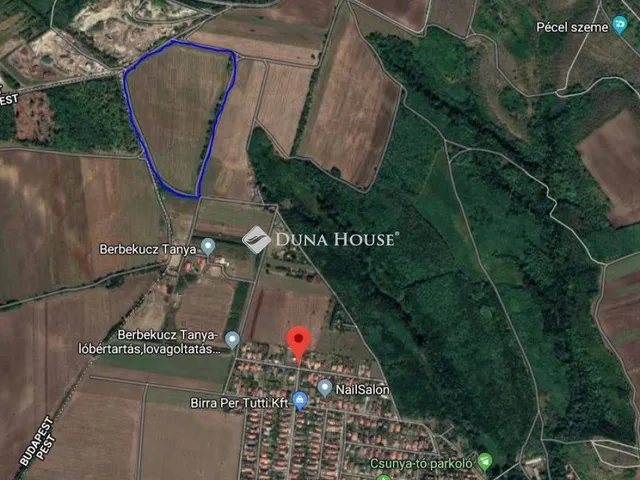 Eladó telek Pécel 118697 nm