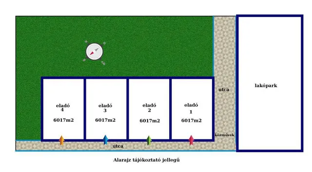 Eladó telek Pécel 24068 nm