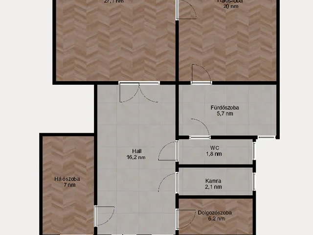 Eladó lakás Budapest XIII. kerület, Újlipótváros, Victor Hugo 94 nm