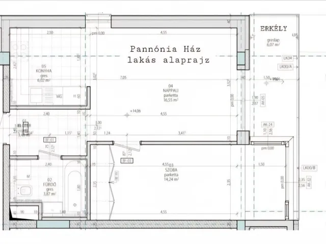 Eladó lakás Budapest XIII. kerület, Pannónia u. 46 nm