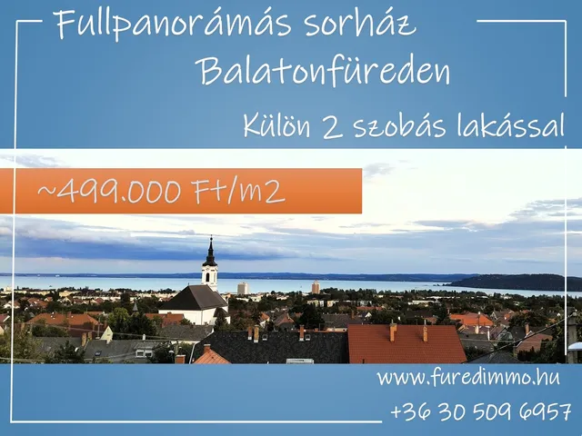 Eladó ház Balatonfüred 180 nm